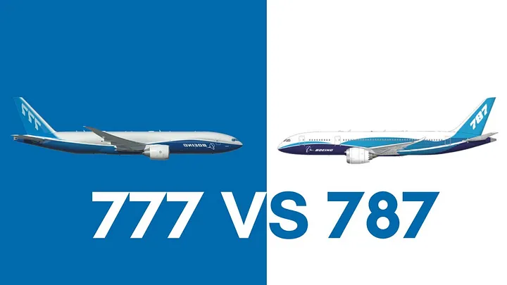 Boeing 777 vs 787 Dreamliner